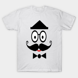 Gentleman with triangle shaped hat T-Shirt